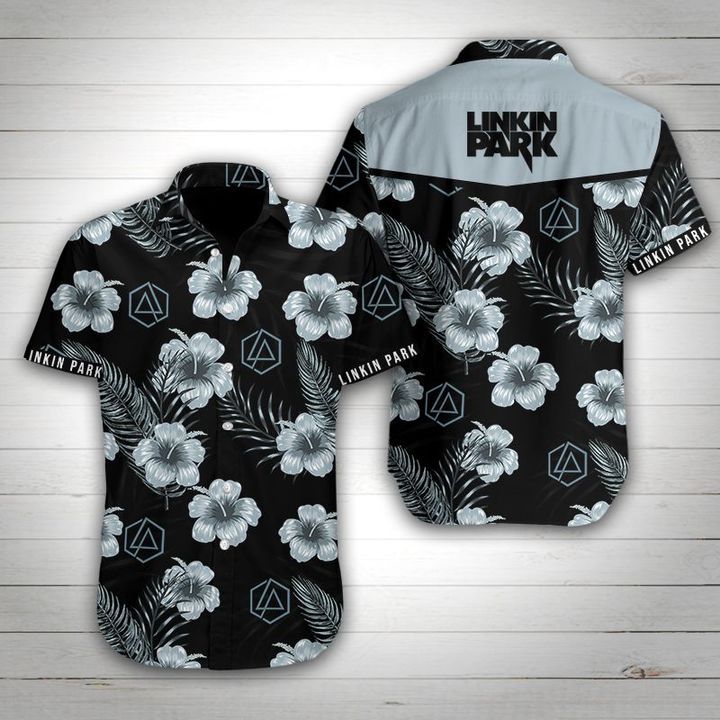 Linkin Park Rock Band Tropical Flower Hawaiian Shirt Maria