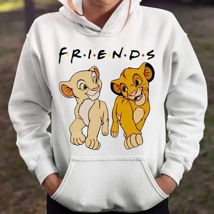 Lion King Friends Simba And Nala Baby Hoodie