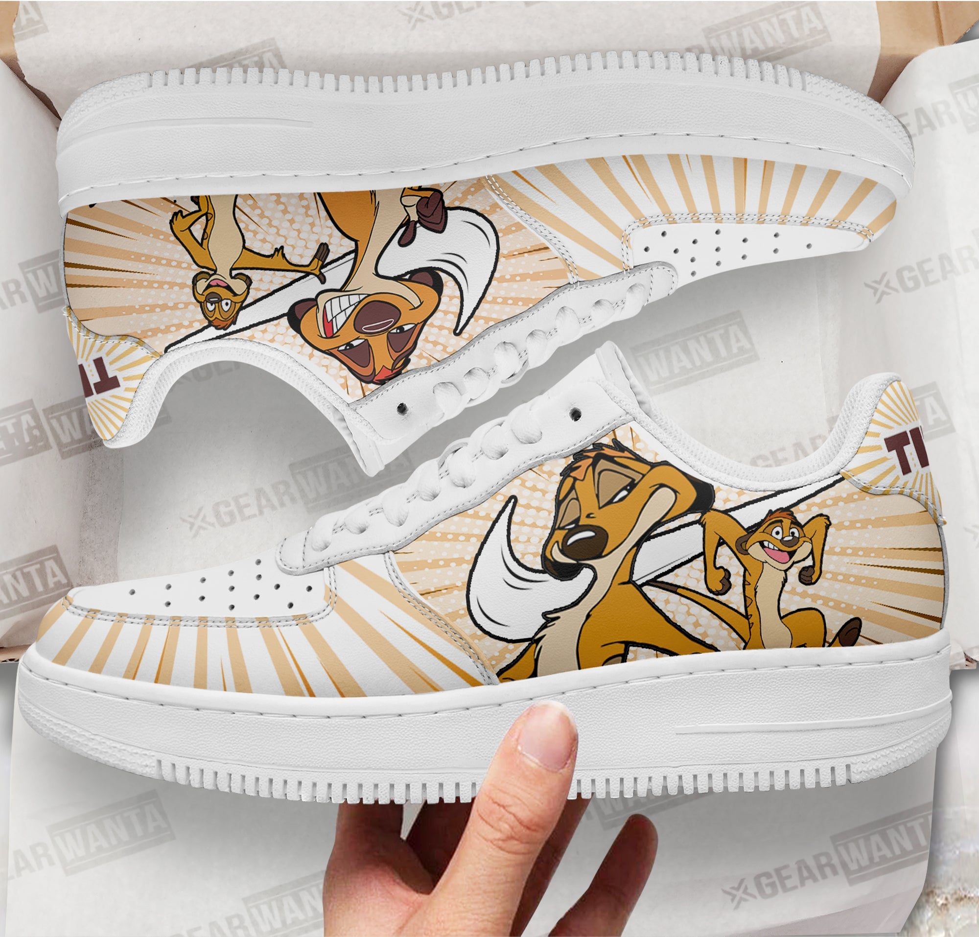 Lion King Timo Air Sneakers Custom