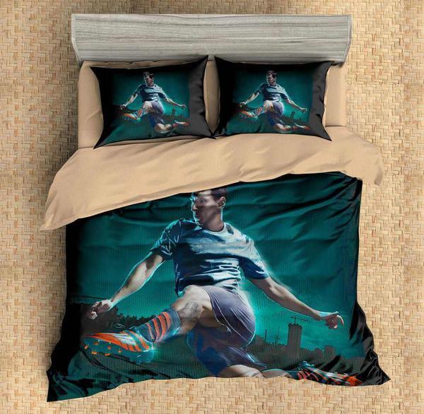 Lionel Messi 3D Customized Duvet Cover Bedding Set