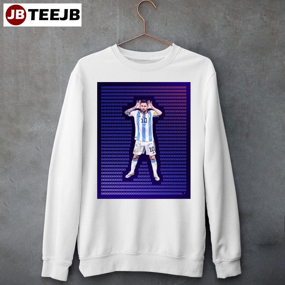Lionel Messi Scores His 800th Career Goal For Club & Country Unisex Sweater