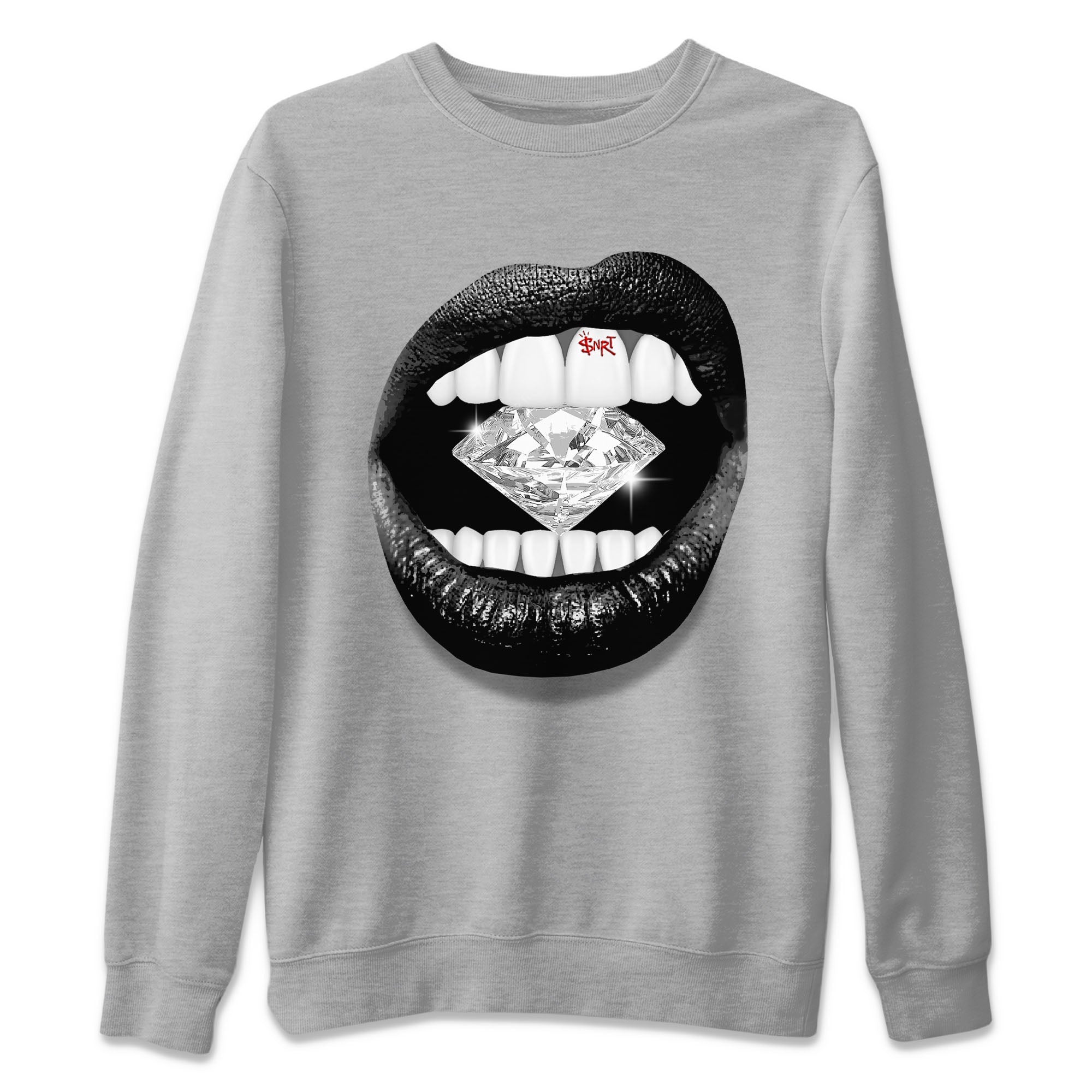 Lips Diamond Unisex Sweater – Air Jordan 13 Black Flint, Sneakers Matching Sweater
