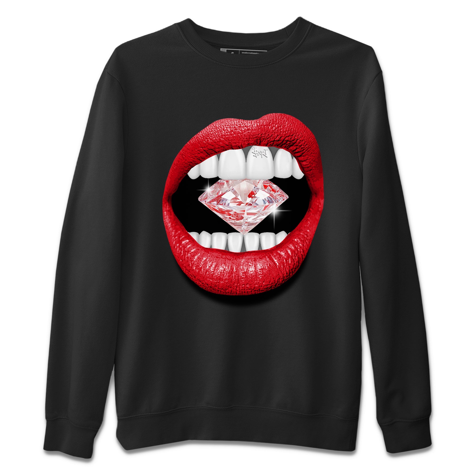 Lips Diamond Unisex Sweater – Air Jordan 6 Toro Bravo, Sneakers Matching Sweater