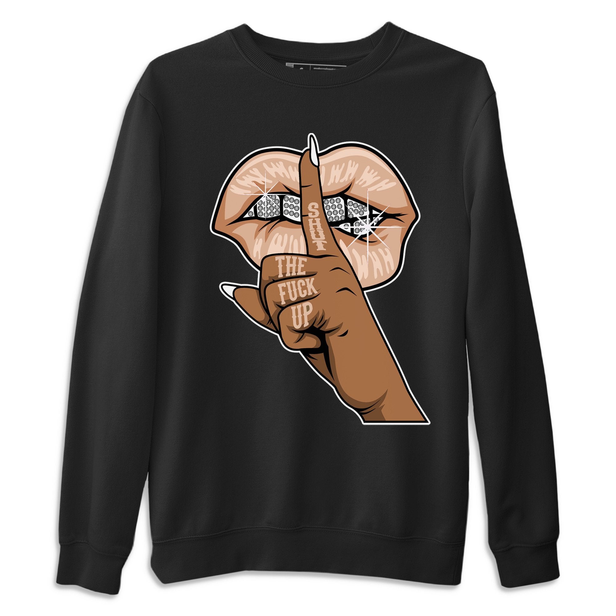 Lips Hand Unisex Sweater – Air Jordan 4 Shimmer, Sneakers Matching Sweater