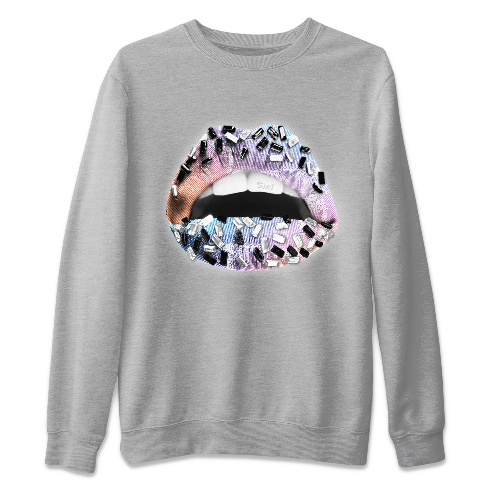 Lips Jewel Unisex Sweater – Air Jordan 1 Skyline, Sneakers Matching Sweater