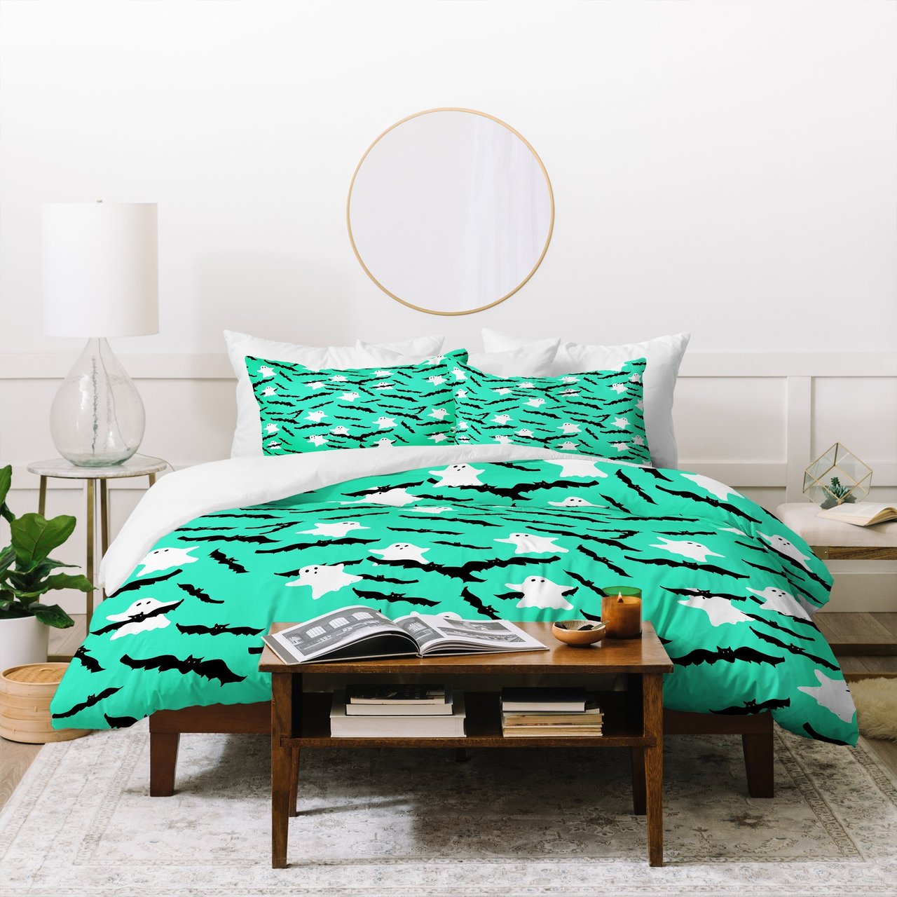 Lisa Argyropoulos Bats And Boos Duvet Cover Bedding Set