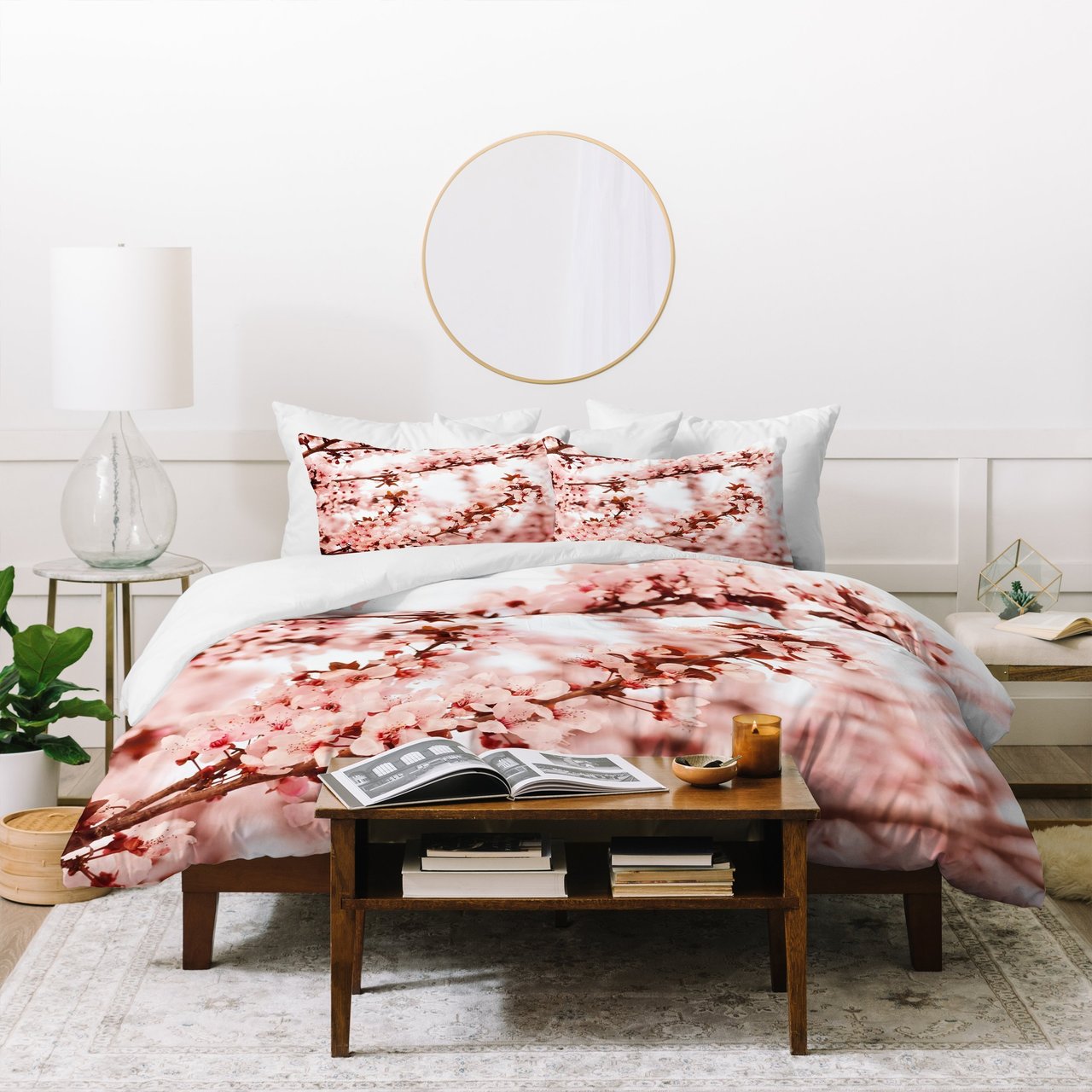 Lisa Argyropoulos Blissfully Pink Duvet Cover Bedding Set