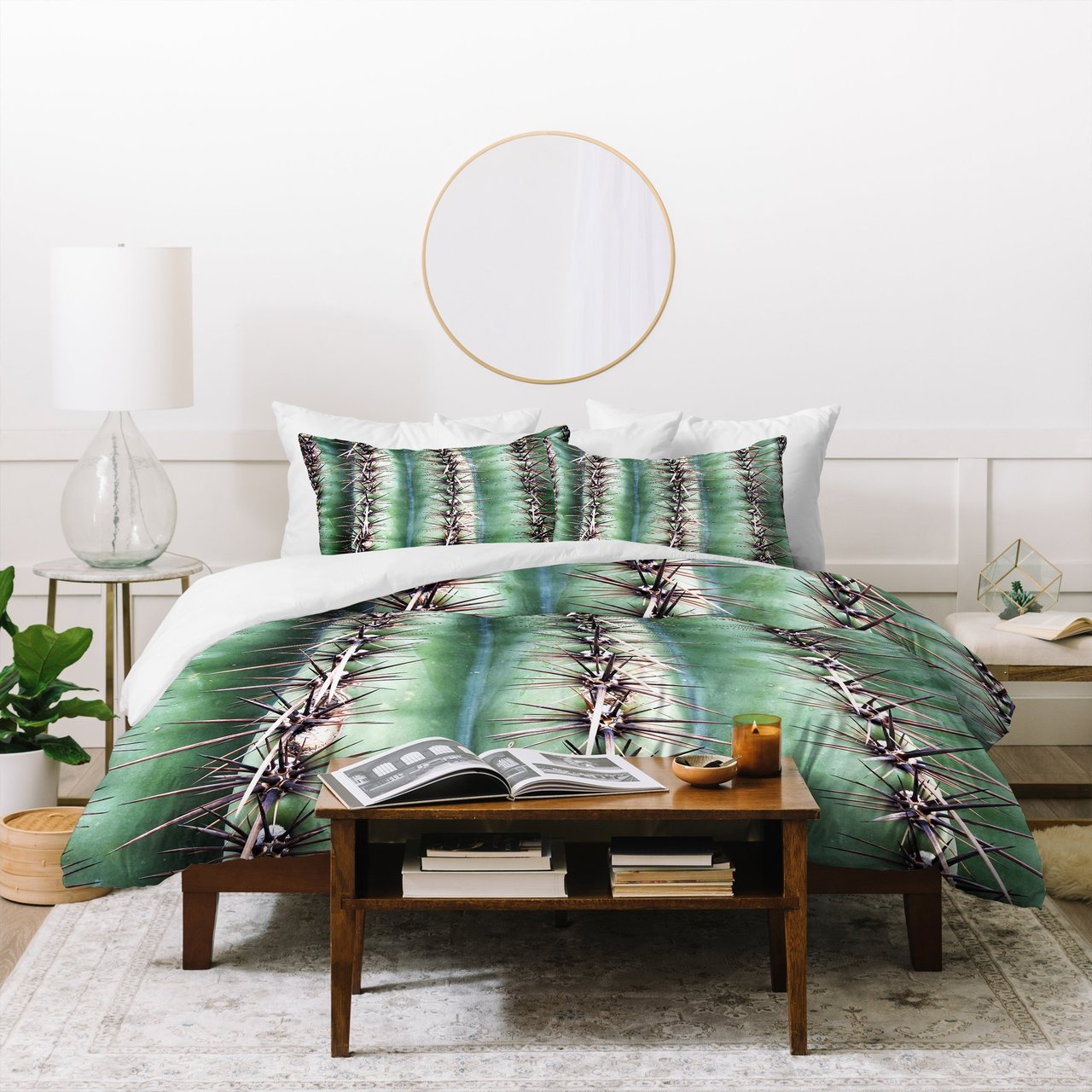 Lisa Argyropoulos Cactus Abstractus Duvet Cover Bedding Set