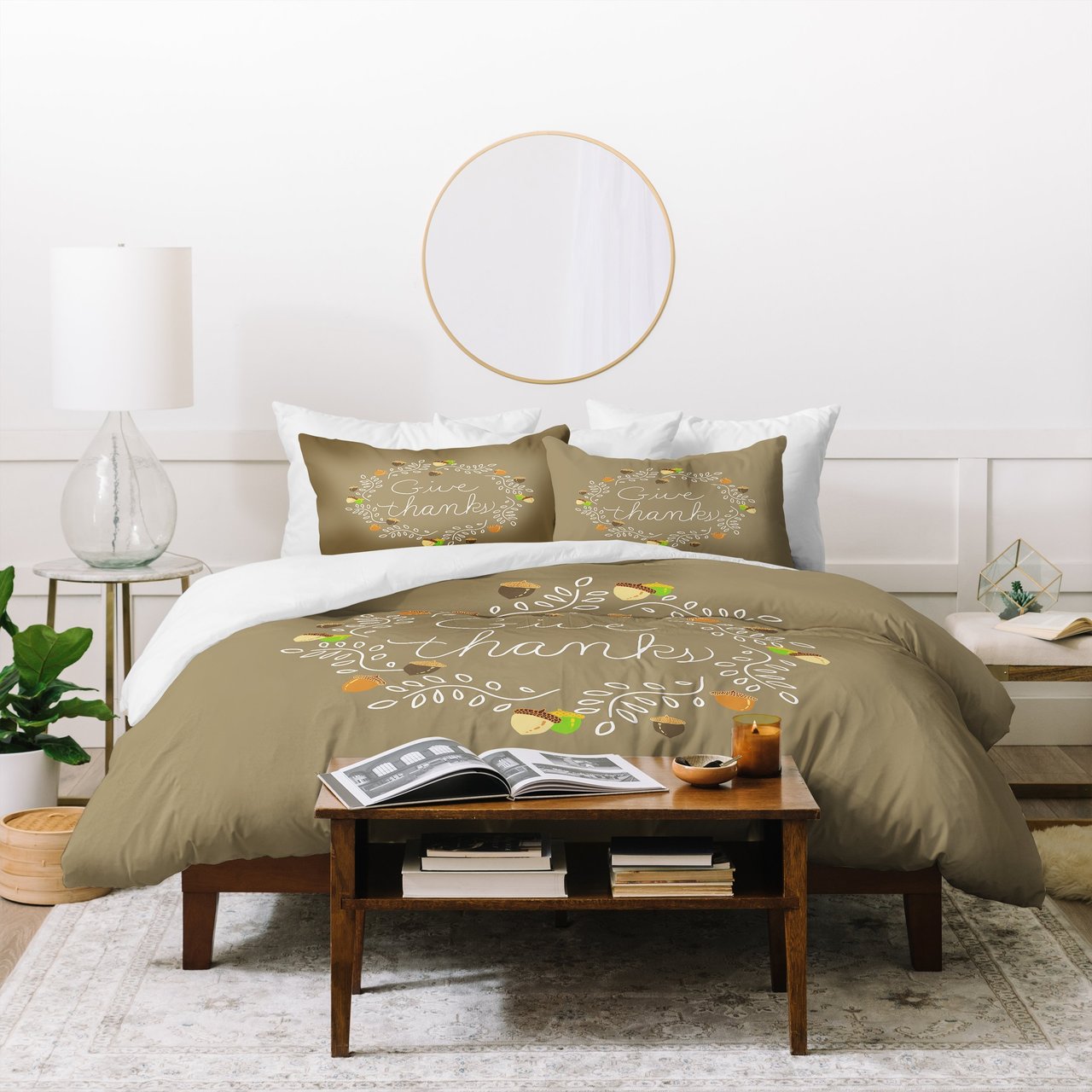 Lisa Argyropoulos Giving Thanks Duvet Cover Bedding Set