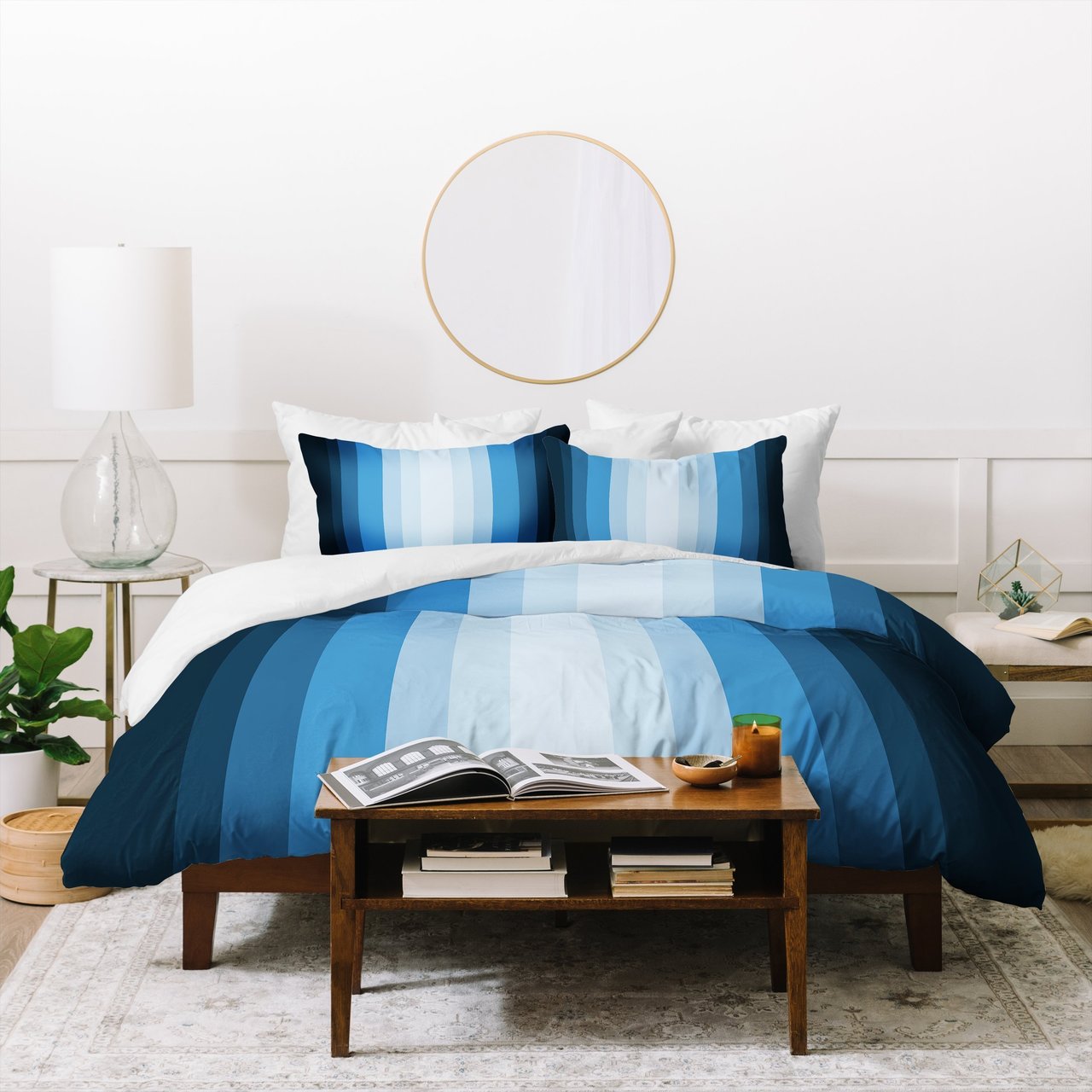 Lisa Argyropoulos Jazzy Blues Duvet Cover Bedding Set
