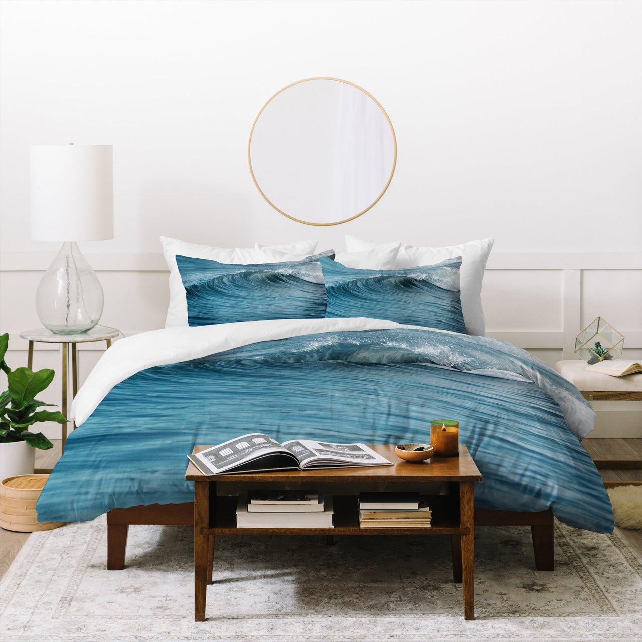 Lisa Argyropoulos Making Waves Duvet Cover Bedding Set