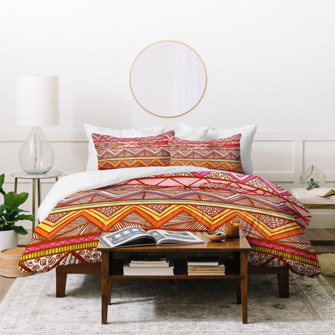 Lisa Argyropoulos Two Feathers Duvet Cover Bedding Set