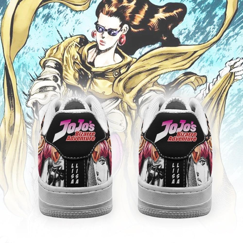 Lisa Lisa Sneakers Manga Style JoJo’s Anime Shoes Fan Gift