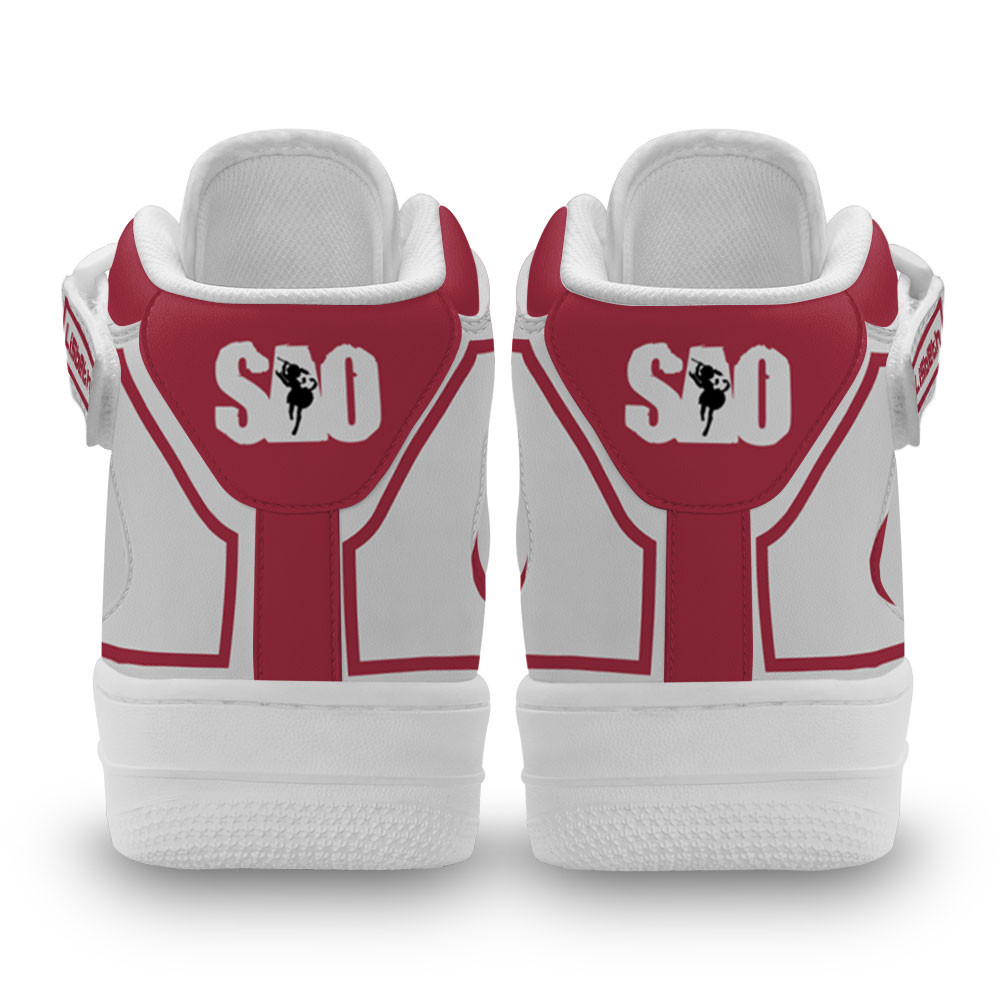 Lisbeth Sneakers Air Mid Custom Sword Art Online Anime Shoes