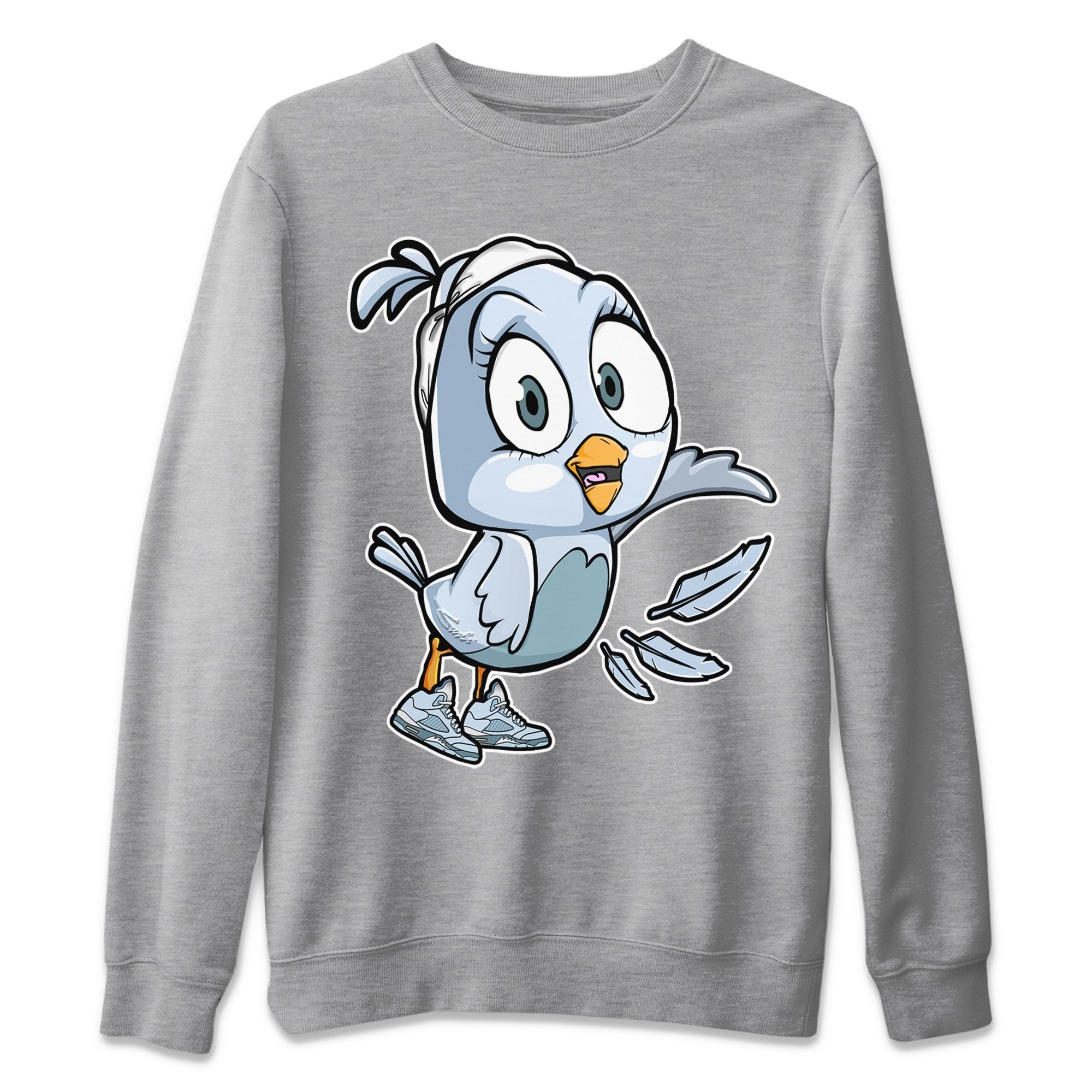 Little Bird Unisex Sweater – Air Jordan 5 Blue Bird, Sneakers Matching Sweater