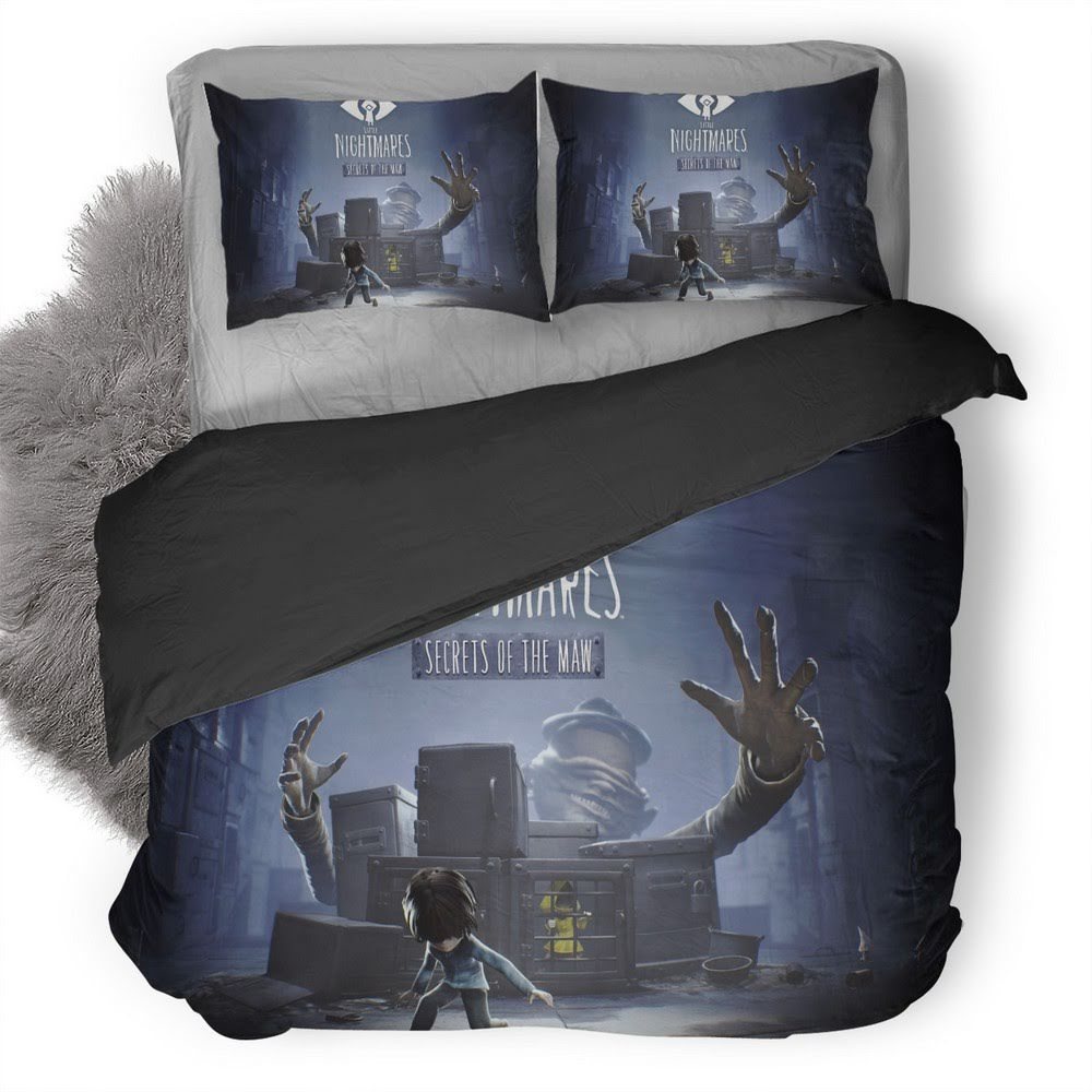 Little Nightmares Secrets Of The Maw 3D Customized Duvet Cover Bedding Set