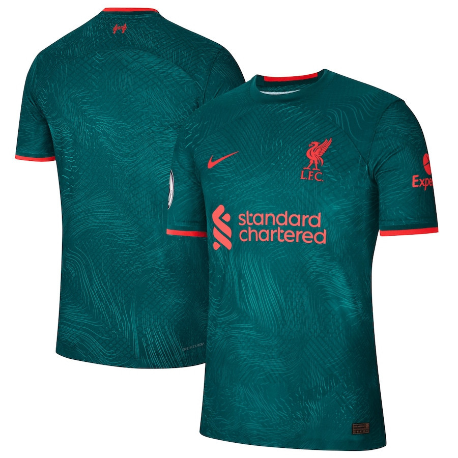 Liverpool 2022/23 Third Men Soccer Jersey – Teal