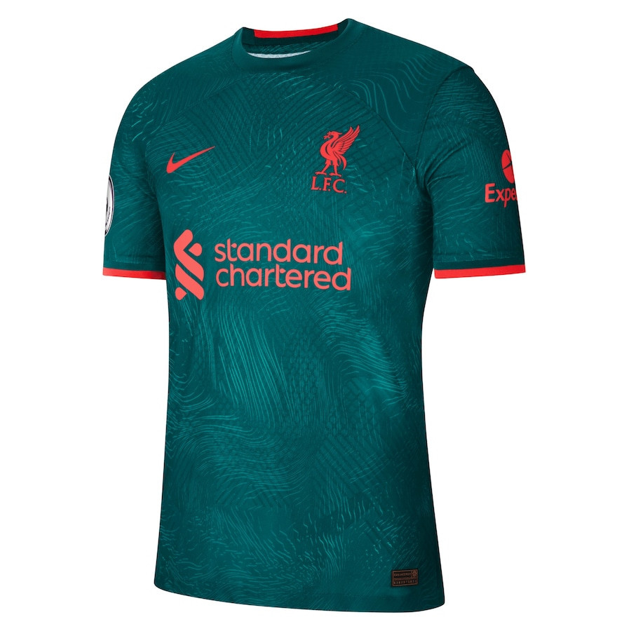 Liverpool 2022/23 Third Men Soccer Jersey – Teal