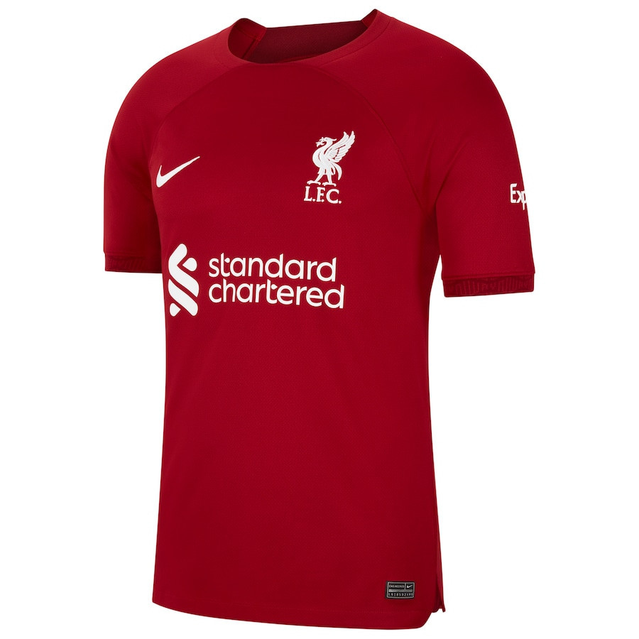 Liverpool Men 2022/23 Home Player Custom Soccer Jersey – Red