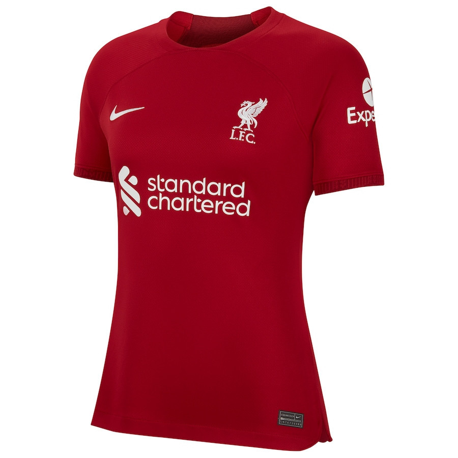 Liverpool Women 2022/23 Home Custom Soccer Jersey – Red