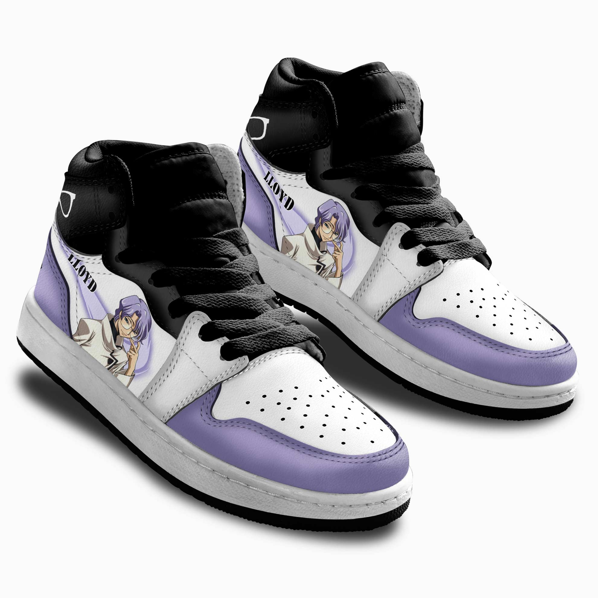 Lloyd Asplund Kids Sneakers Code Geass Anime Shoes For Kids