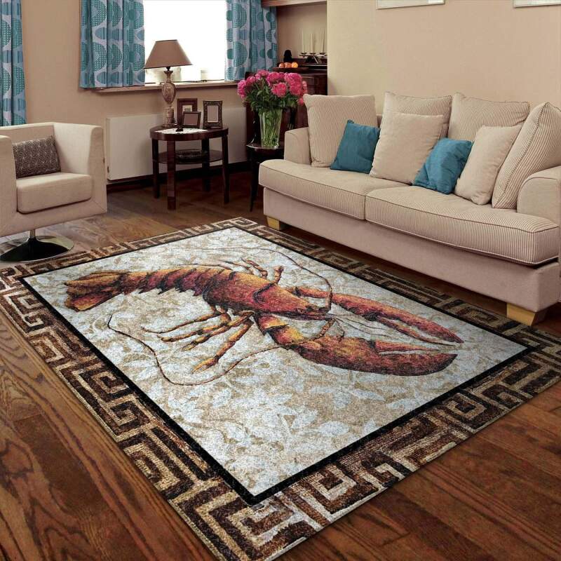 Lobster Rectangle Rug
