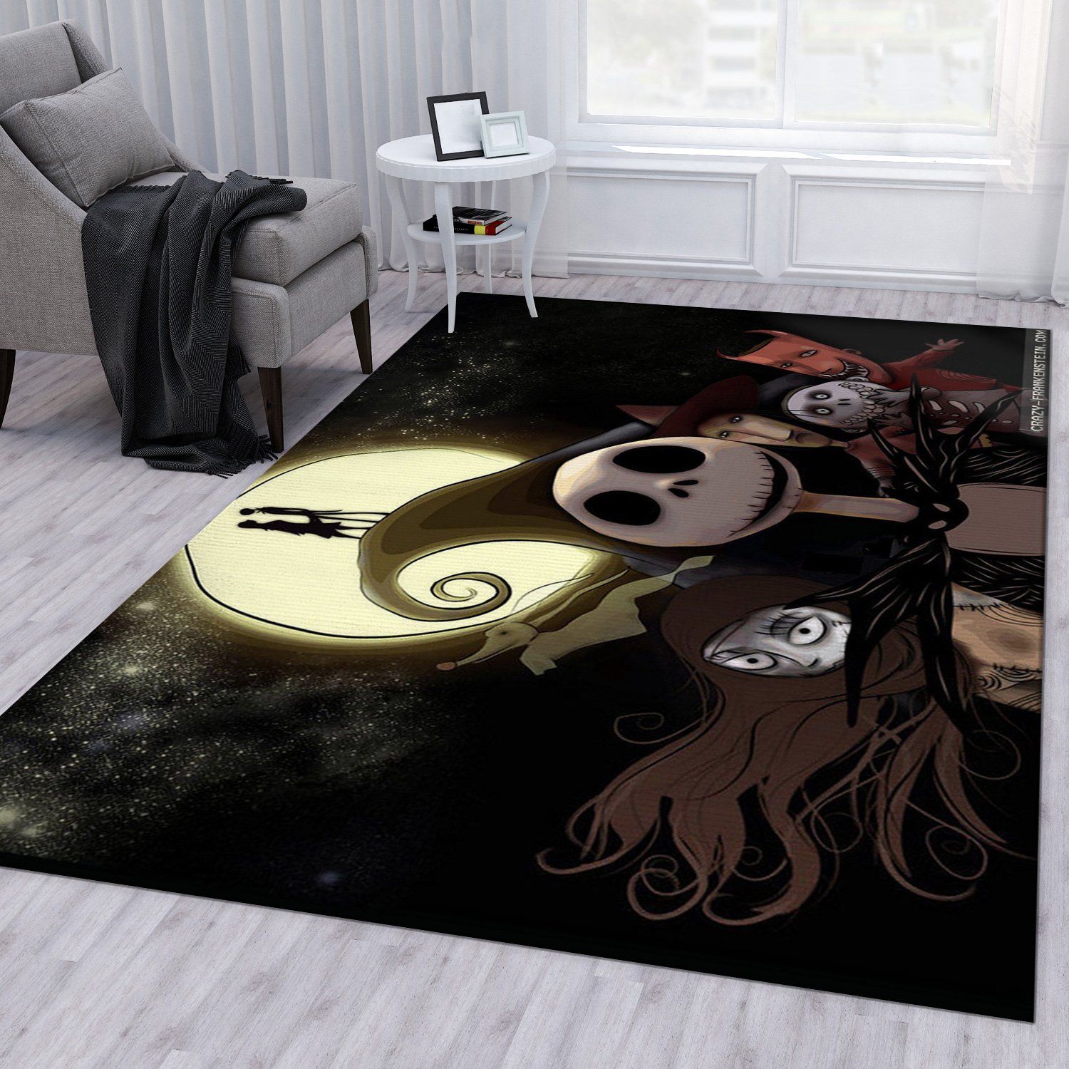 Lock Shock And Barrel Rectangle Rug – Custom Size And Printing