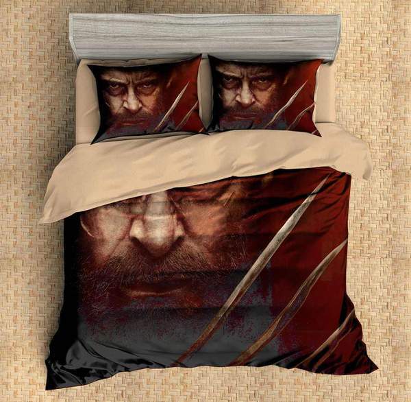 Logan 3D Customized Duvet Cover Bedding Set