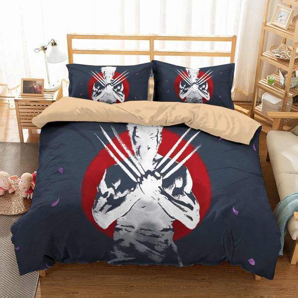 Logan 3D Customized Duvet Cover Bedding Set