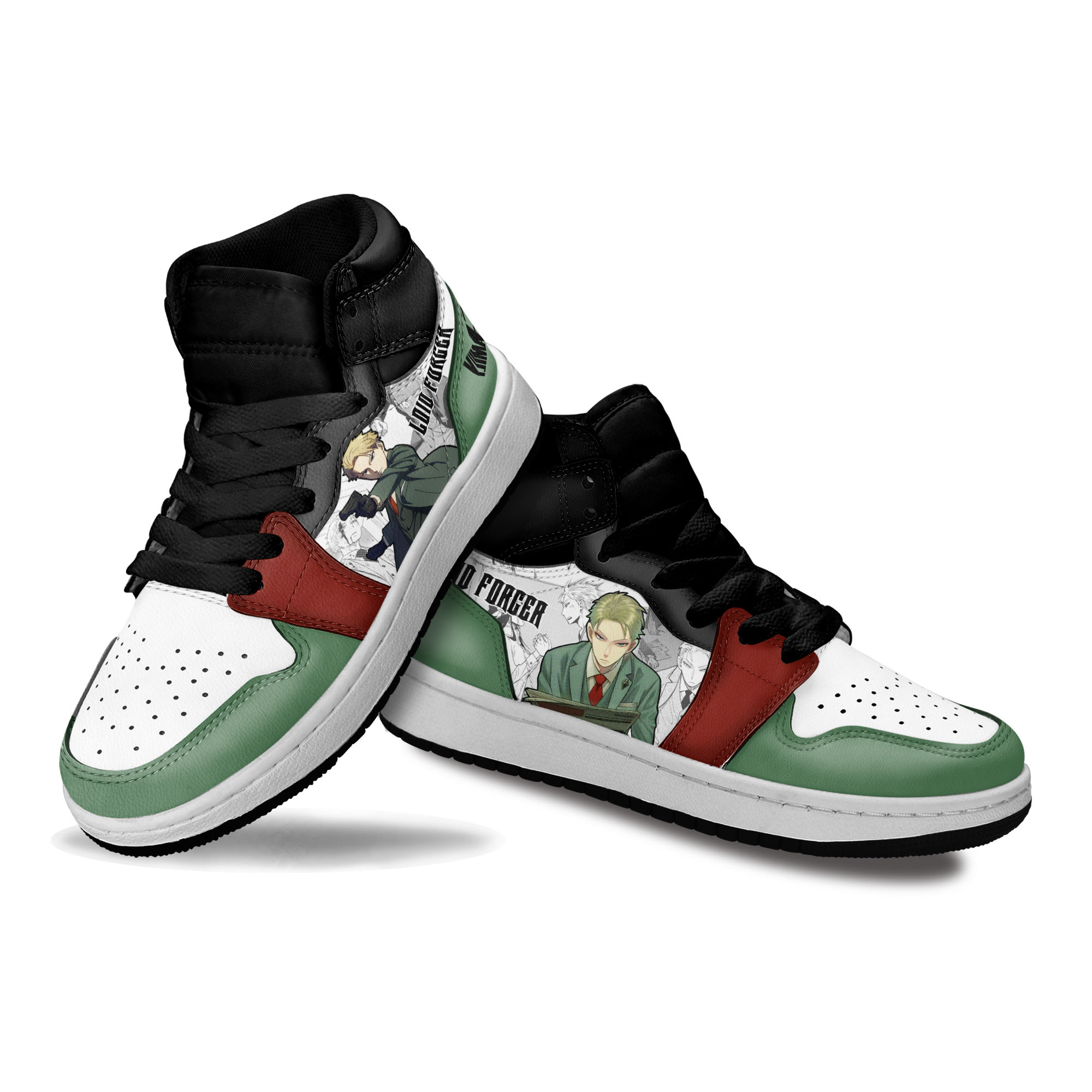 Loid Forger Kids Sneakers Custom Spy x Family Anime Shoes For Kids