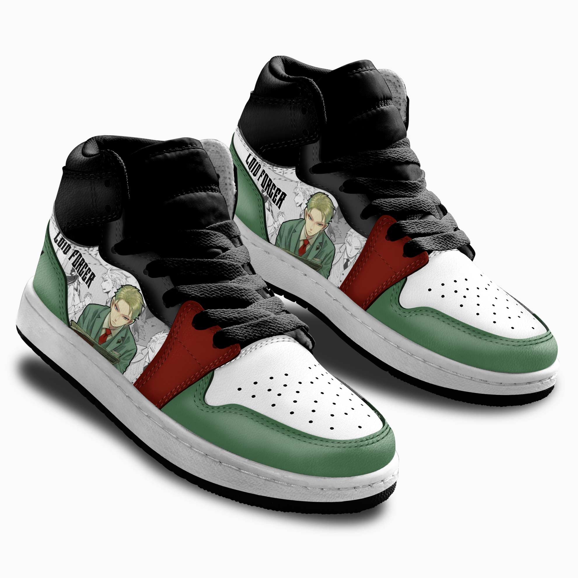 Loid Forger Kids Sneakers Custom Spy x Family Anime Shoes For Kids