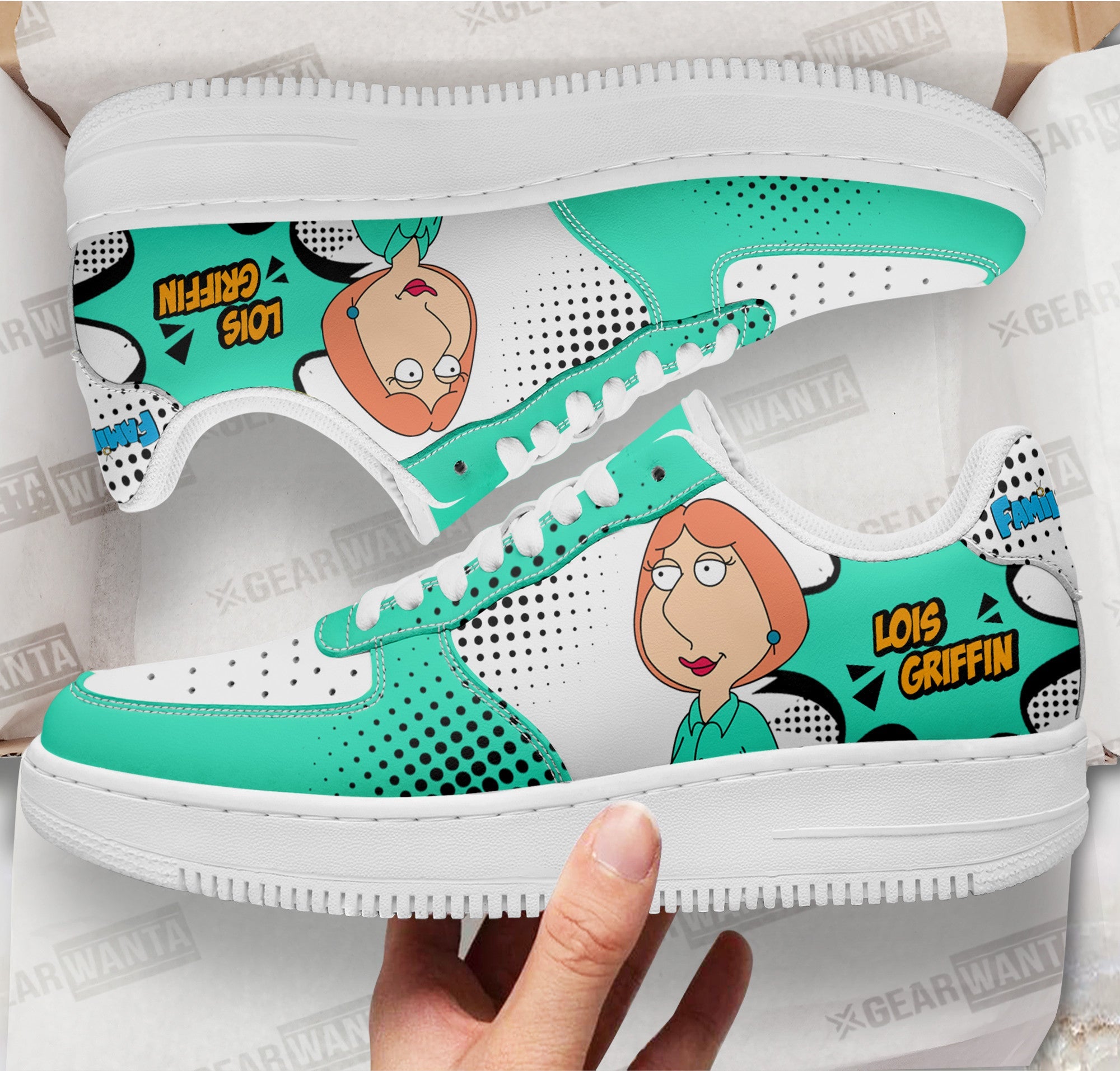 Lois Griffin Family Guy Air Sneakers Custom Cartoon Shoes