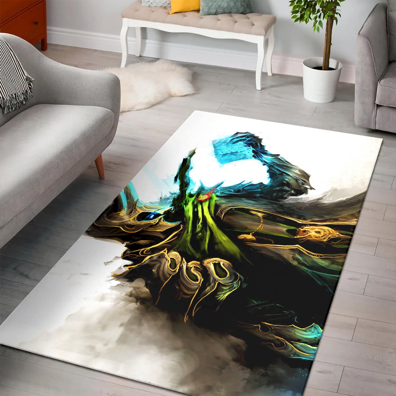 Loki Medieval Marvel Avengers Rectangle Rug – Custom Size And Printing