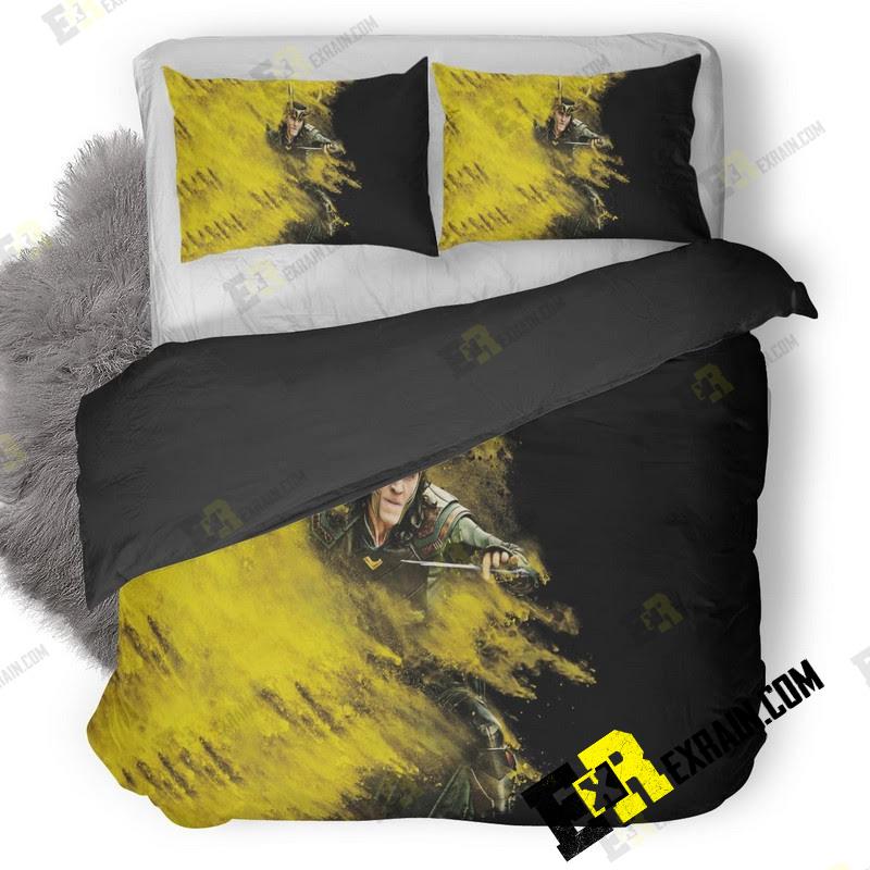 Loki Thor Ragnarok 5K Y5 3D Customized Duvet Cover Bedding Set