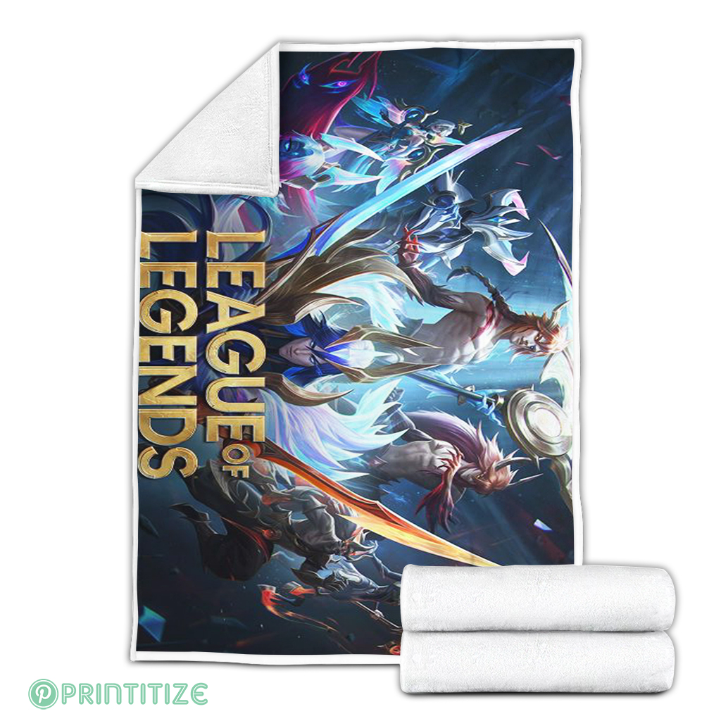 Lol Worlds 2021 Skins Fleece Blanket