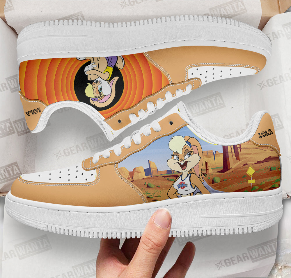 Lola Bunny Looney Tunes Custom Air Sneakers