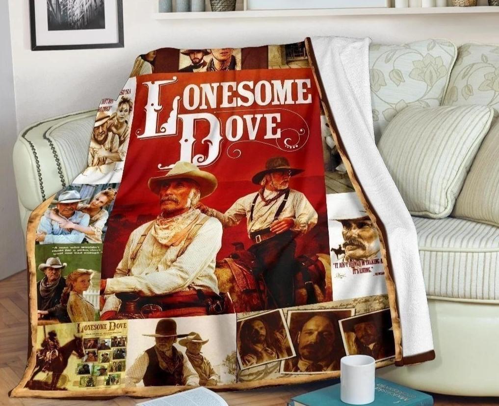 Lonesome Dove Vintage Fleece Blanket