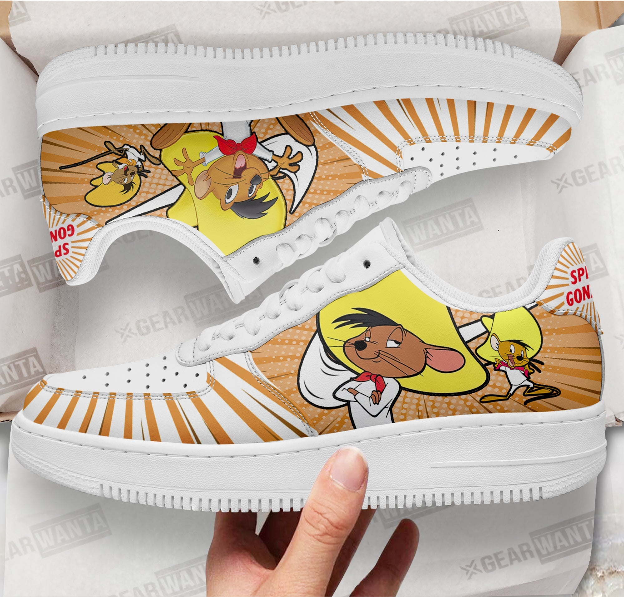 Looney Tunes Speedy Air Sneakers Custom