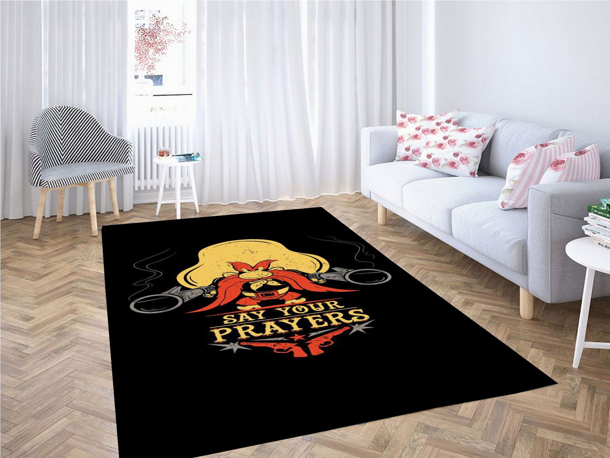 Looney Tunes Wallpaper Carpet Rectangle Rug