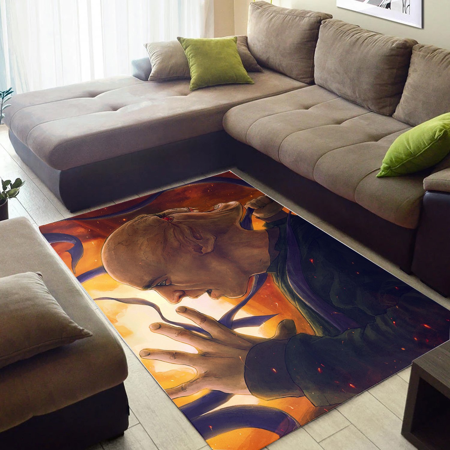 Lord Voldemort Rectangle Rug – Custom Size And Printing