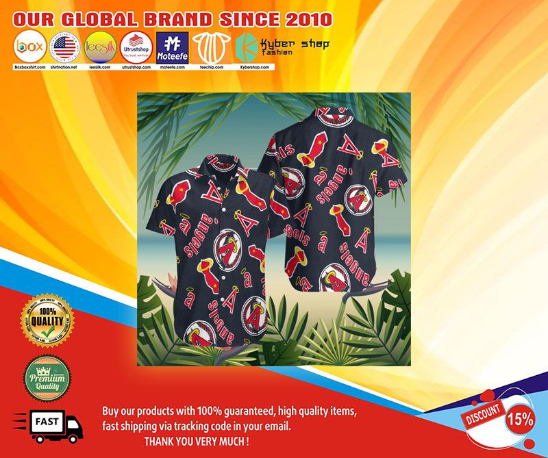 Los Angeles Angels Hawaiian Shirt