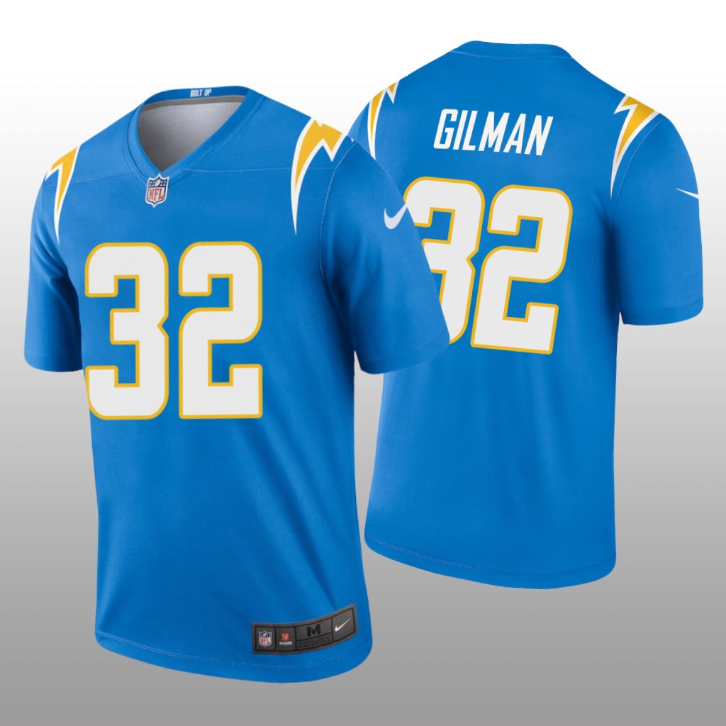 Los Angeles Chargers Alohi Gilman Powder Blue Jersey Legend - Men's