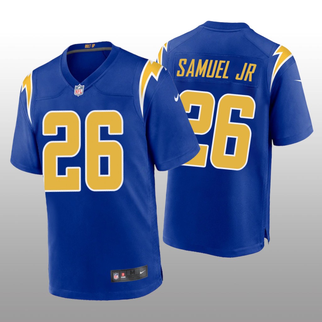 Los Angeles Chargers Asante Samuel Jr. Royal Jersey Alternate Game - Men's