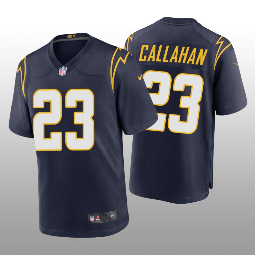 Los Angeles Chargers Bryce Callahan Navy Jersey Alternate Game - Men's