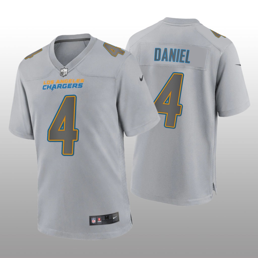 Los Angeles Chargers Chase Daniel Gray Jersey Atmosphere Fashion Game - Men's