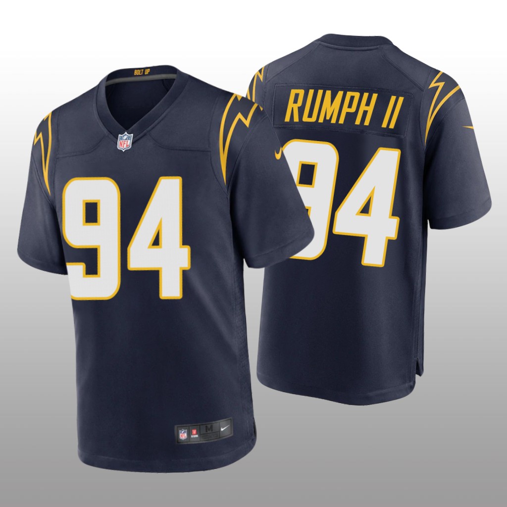 Los Angeles Chargers Chris Rumph II Navy Jersey Alternate Game - Men's