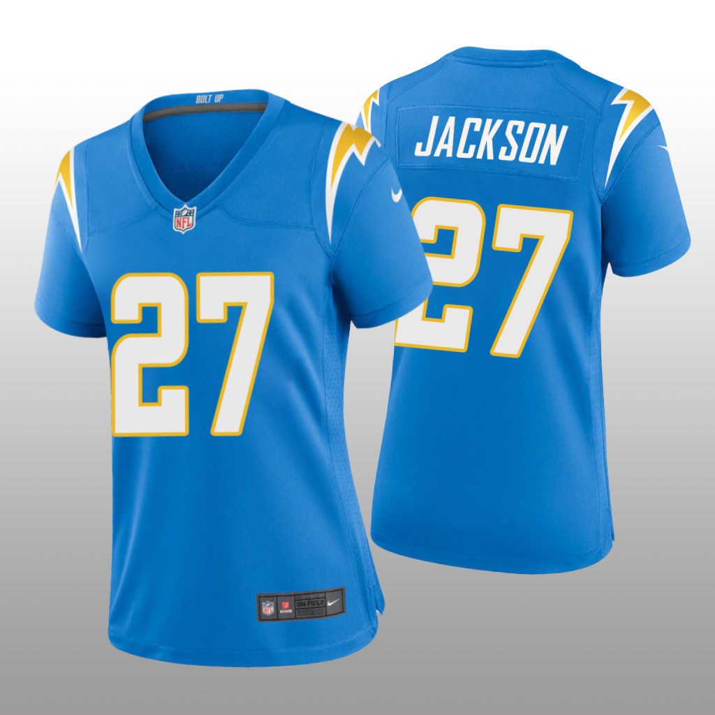 Los Angeles Chargers J.C. Jackson Powder Blue Jersey Game - Women's