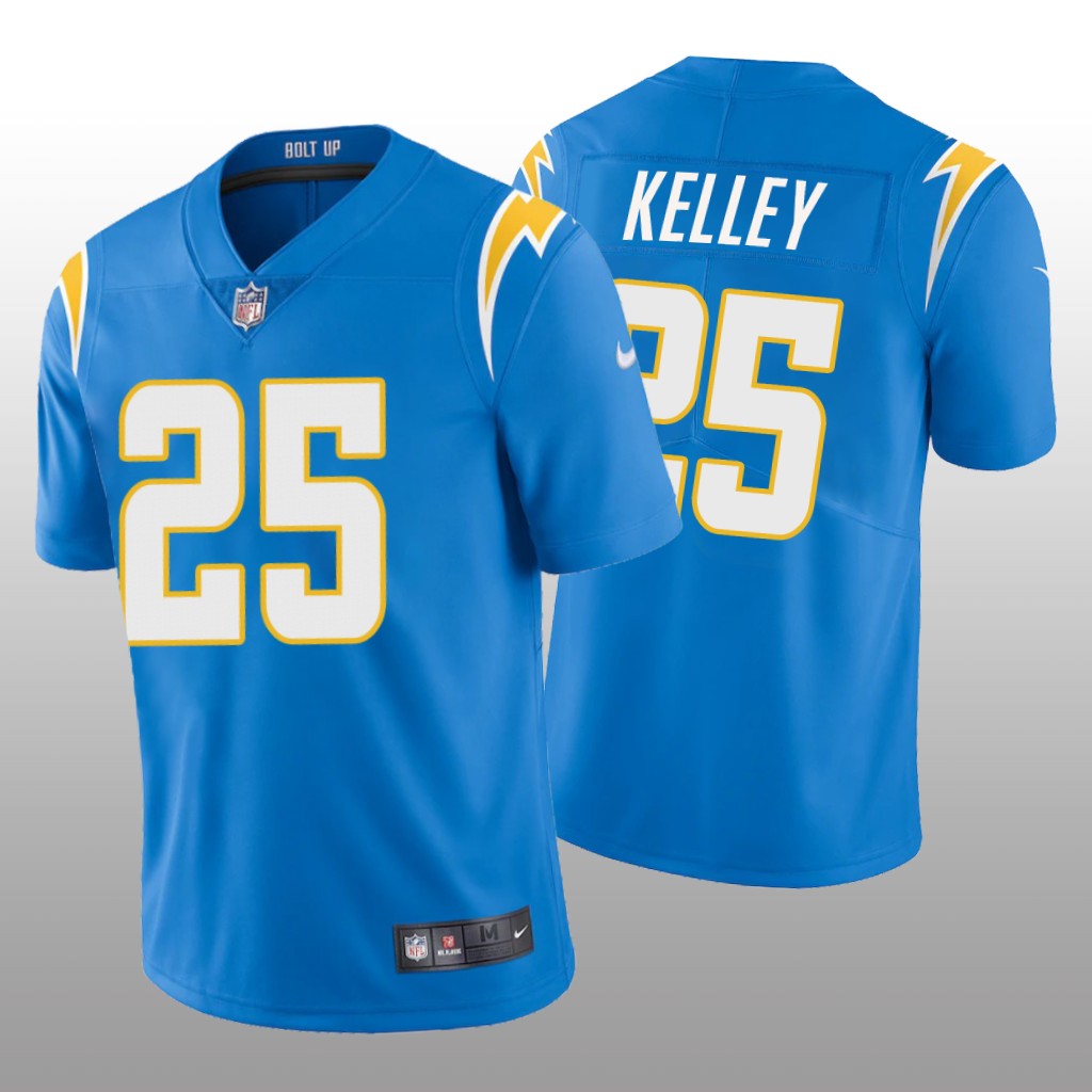 Los Angeles Chargers Joshua Kelley Powder Blue Jersey Vapor Limited Vapor Limited - Men's