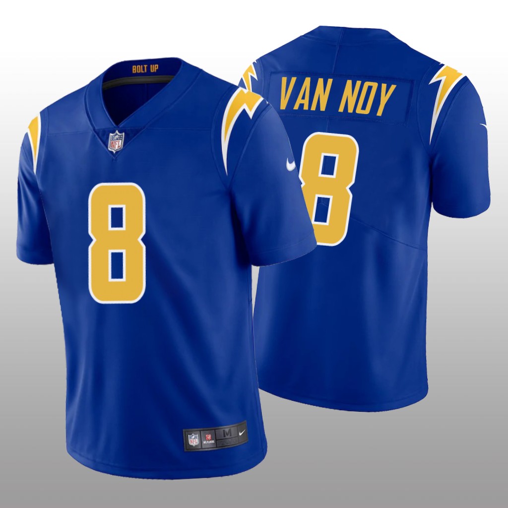 Los Angeles Chargers Kyle Van Noy Royal Jersey Vapor Limited - Men's
