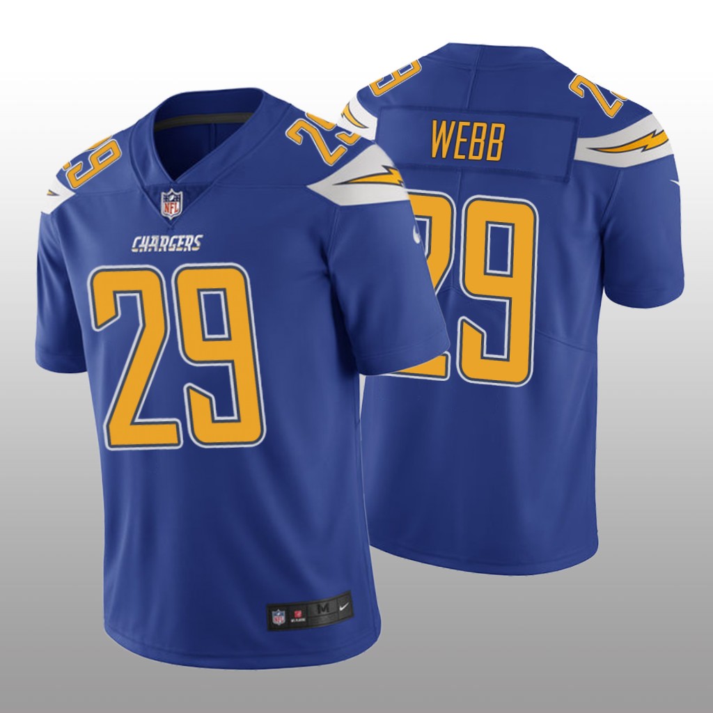 Los Angeles Chargers Mark Webb Royal Jersey Color Rush Limited - Men's